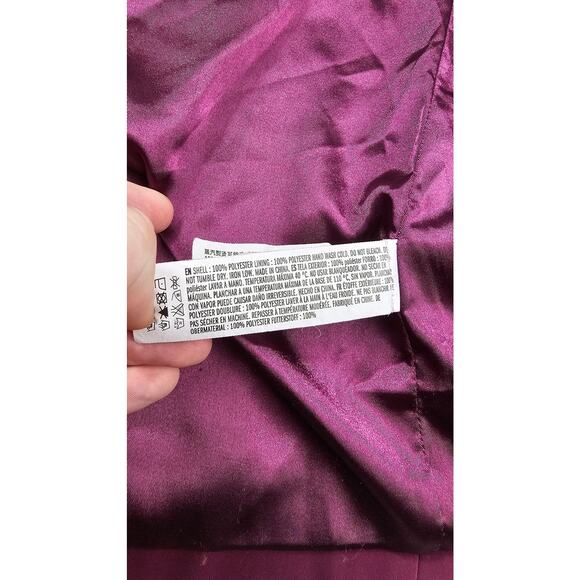 Endless rose single breasted blazer purple sz S proffesional business casual - Picture 8 of 11